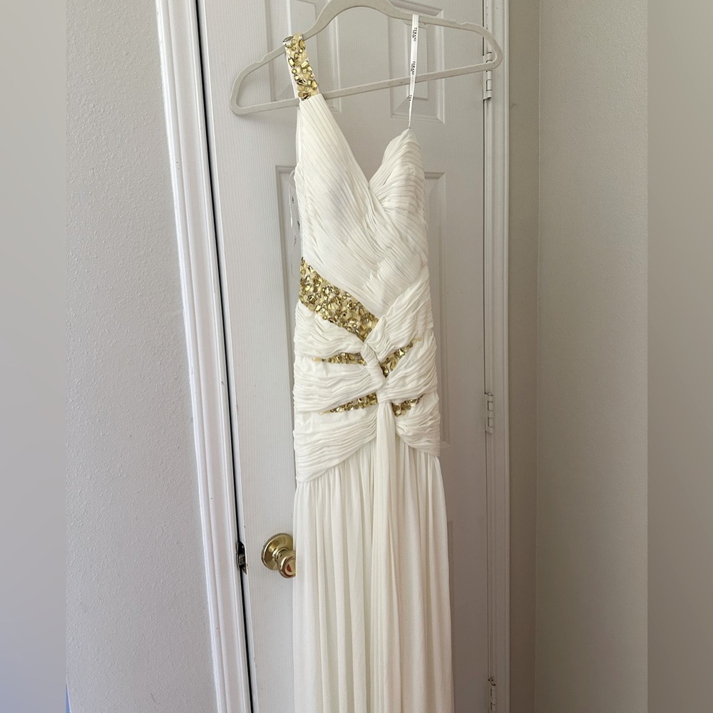 NWT Terani Couture Evening Prom Dress Gown 0